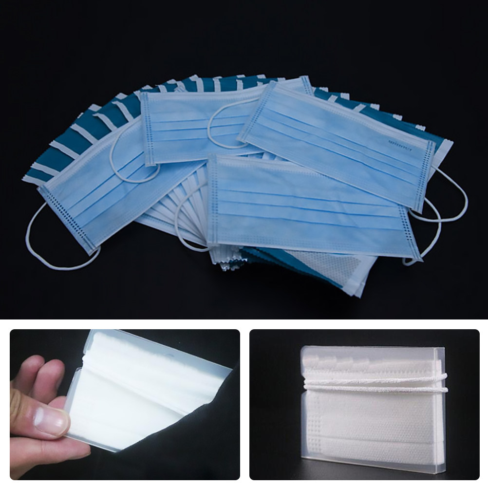Face Mask Storage Box - 4 sztuki – ekologiczne pudełko do