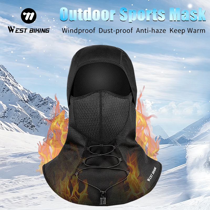 Anti Pollution Mask - WEST BIKING Zimowa Kominiarka Rowerowa Maska