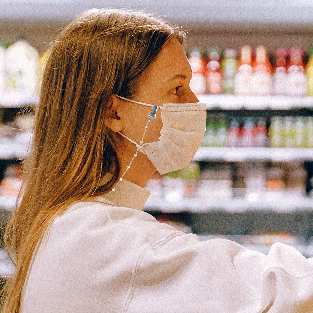 2 sztuki koralikowych smyczy d – Mask Chain Holder recenzja i cena