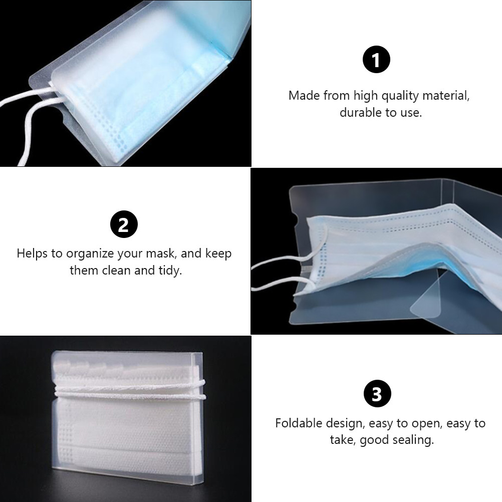4 sztuki – ekologiczne pudełko – Face Mask Storage Box recenzja i cena
