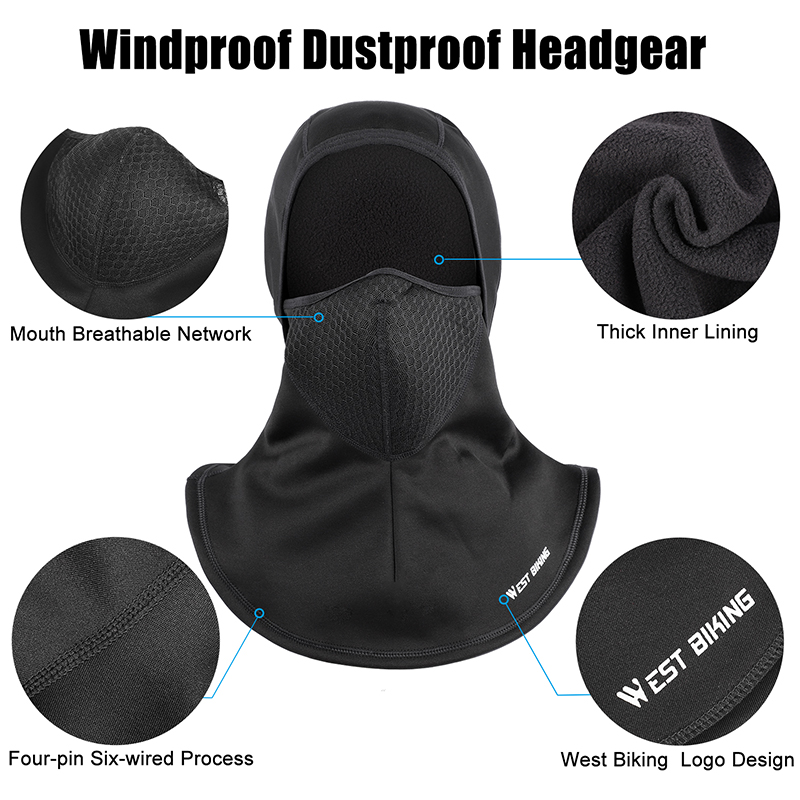 WEST BIKING Zimowa Kominiarka  – Anti Pollution Mask recenzja i cena